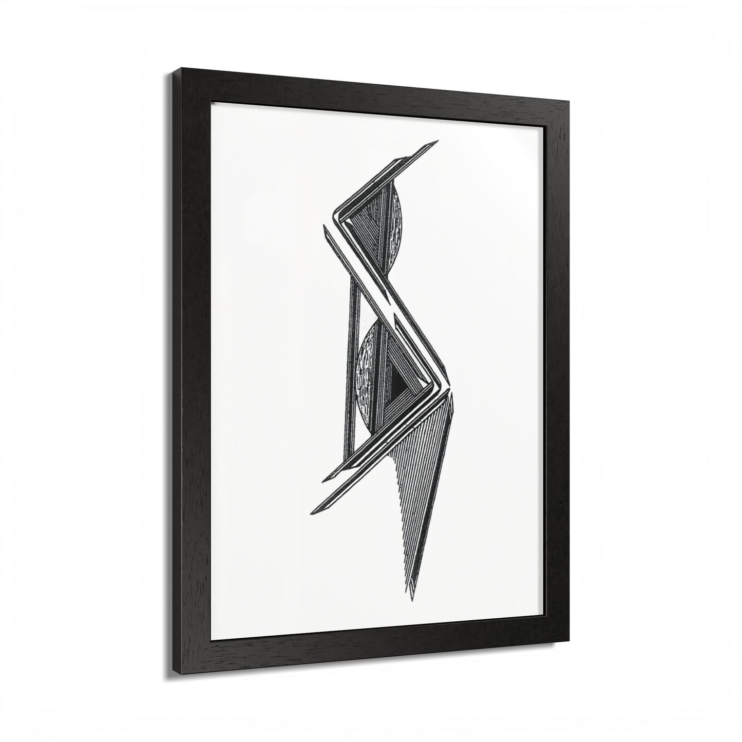 Precision Hand Drawn Art Framed Poster