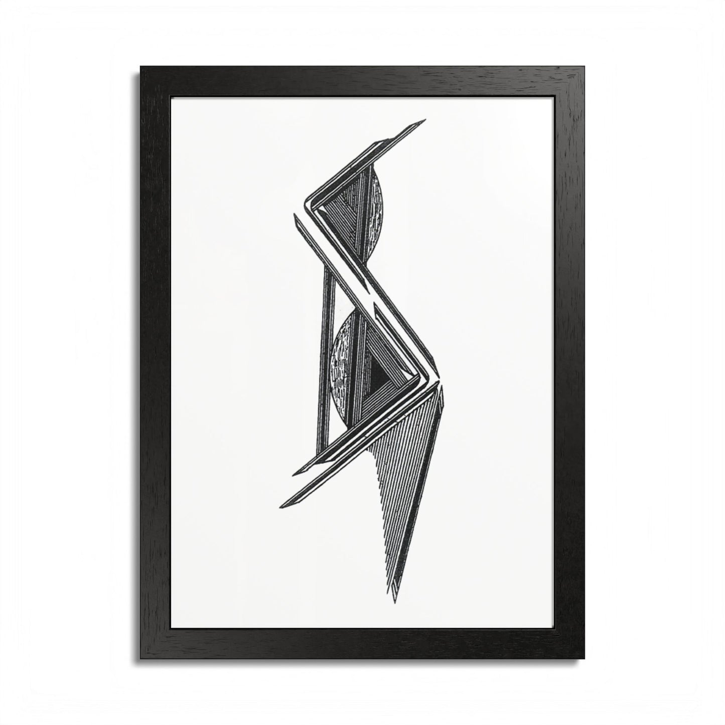 Precision Hand Drawn Art Framed Poster