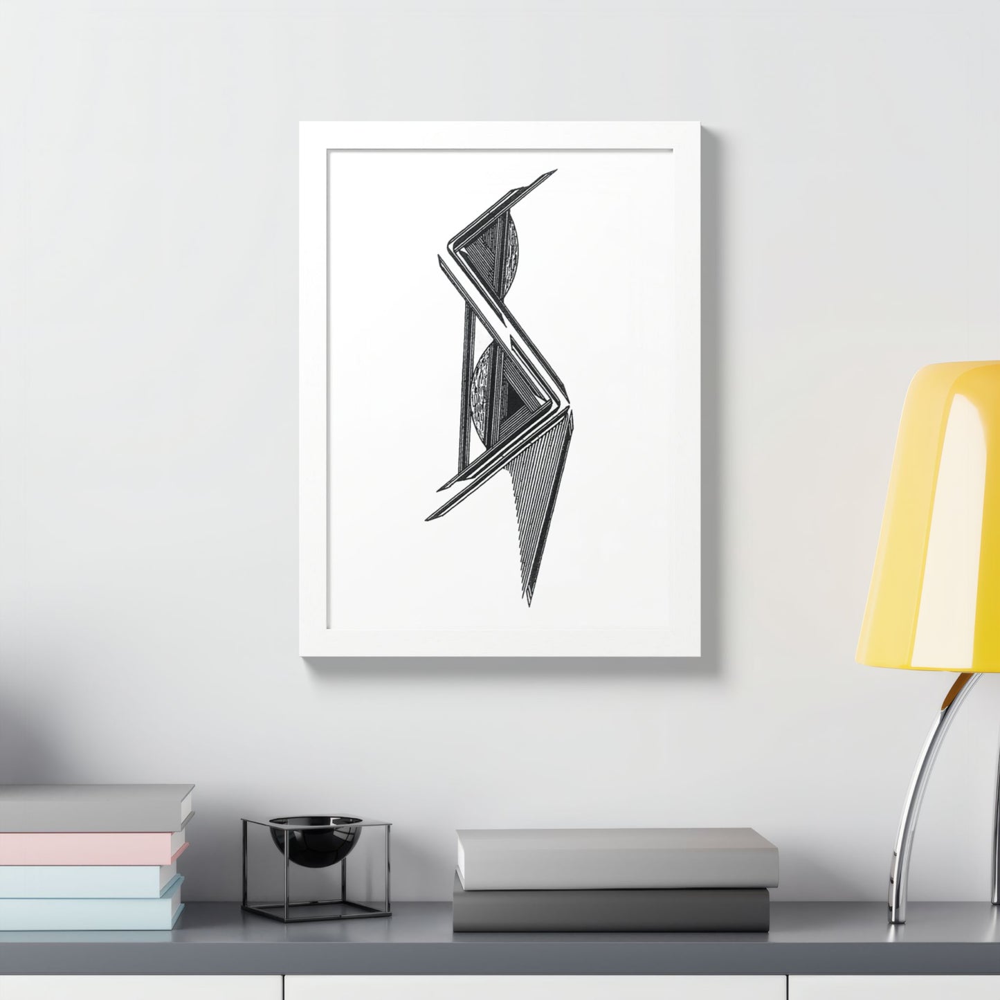 Precision Hand Drawn Art Framed Poster