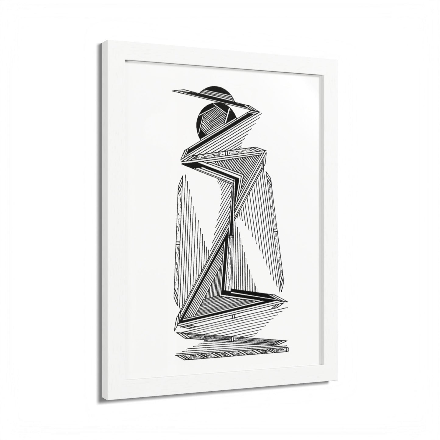 Safari Hand Drawn Art Framed Poster