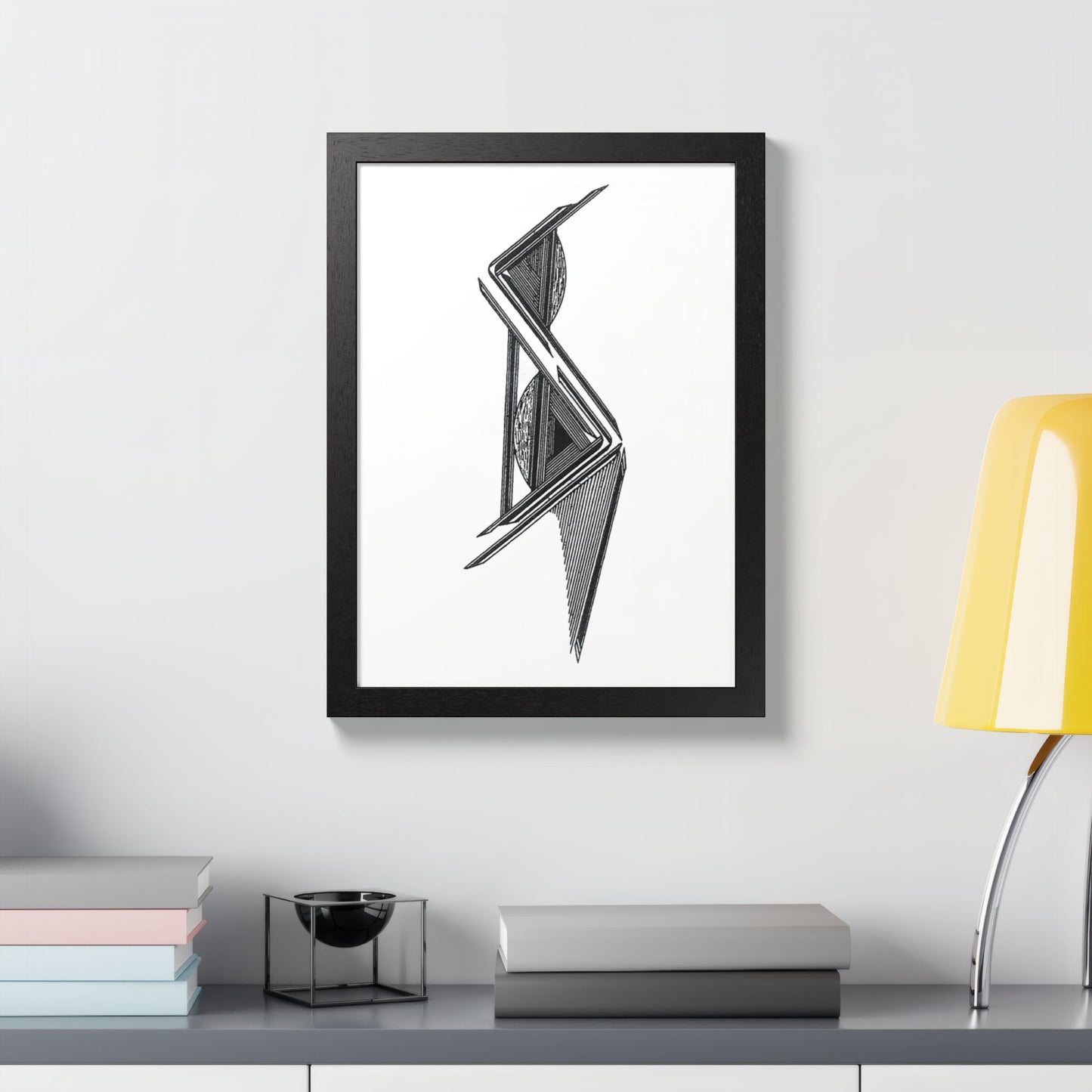 Precision Hand Drawn Art Framed Poster