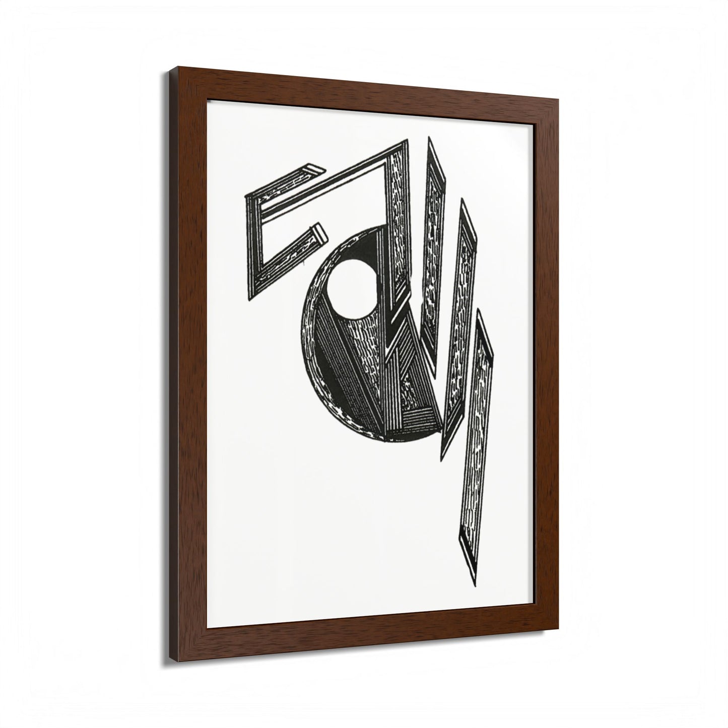 Gladiator Hand Drawn Art Framed Poster