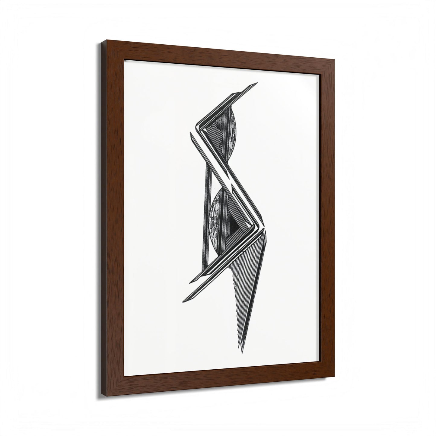 Precision Hand Drawn Art Framed Poster
