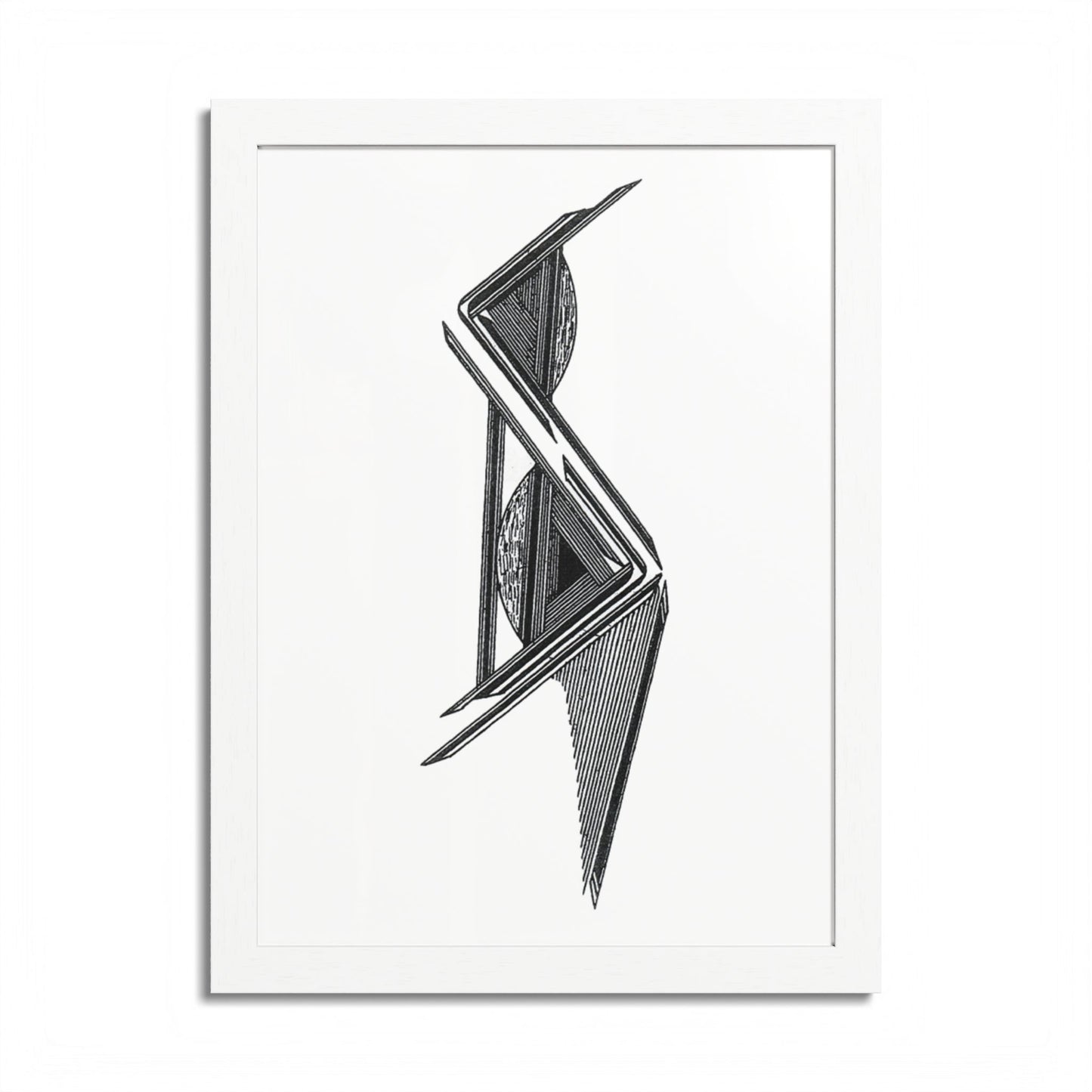 Precision Hand Drawn Art Framed Poster