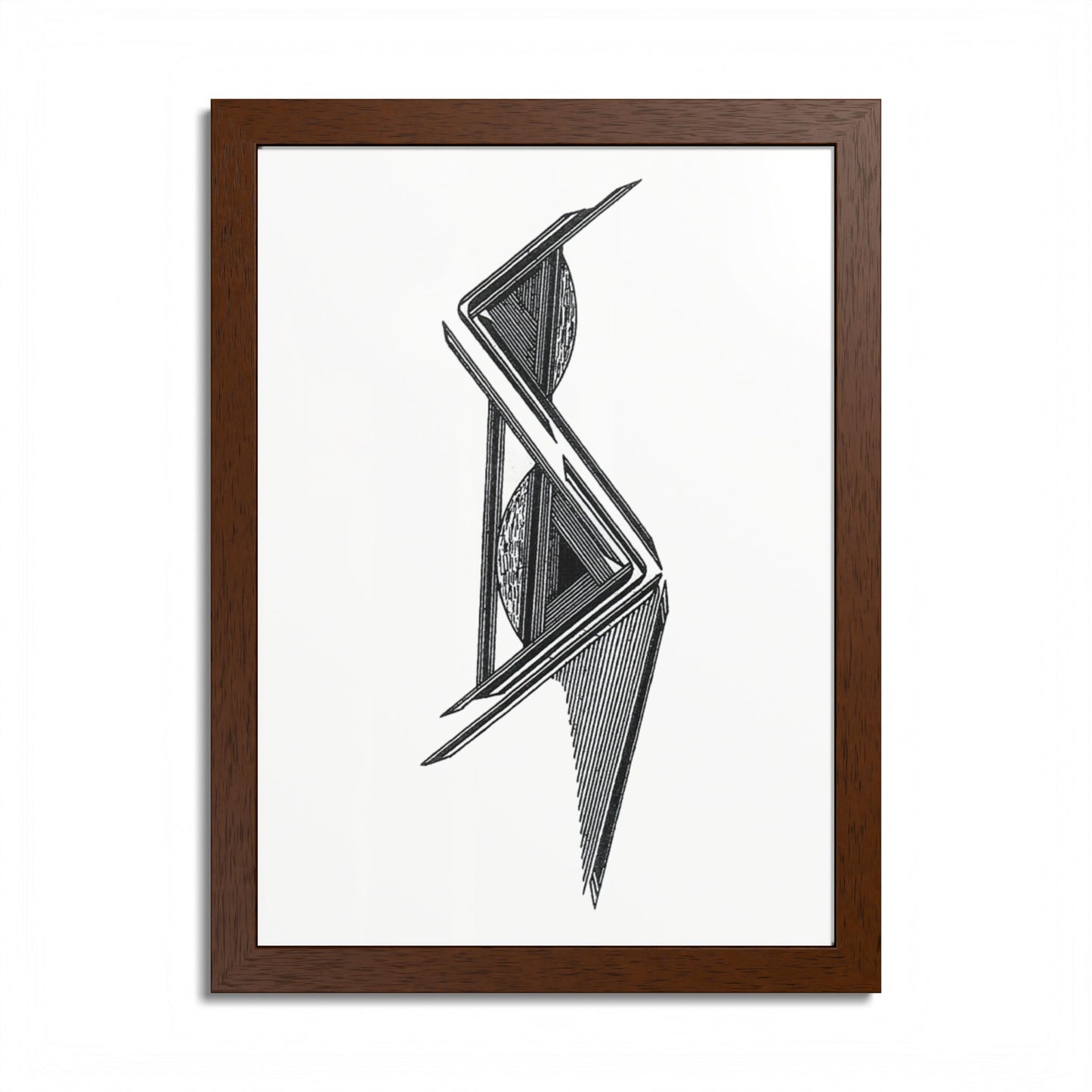 Precision Hand Drawn Art Framed Poster